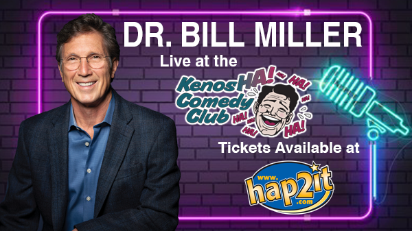 Dr. Bill Miller: April 10 & 11 at 8PM