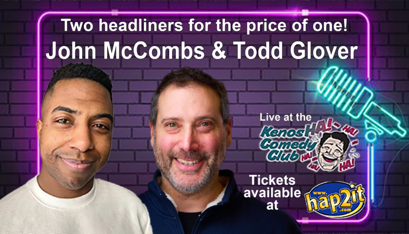 John McCombs & Todd Glover: Sept 11 & 12 at 8PM