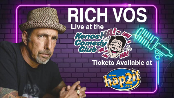 Rich Vos: September 16th & 17th at 8PM!