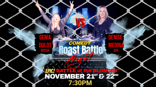 Battle of the Blonds: Nov 21 & 22 at 7:30PM