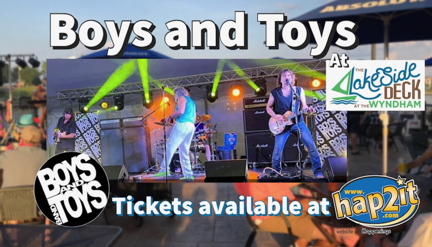 Boys and Toys on the Deck: Aug 29 at 7:30PM