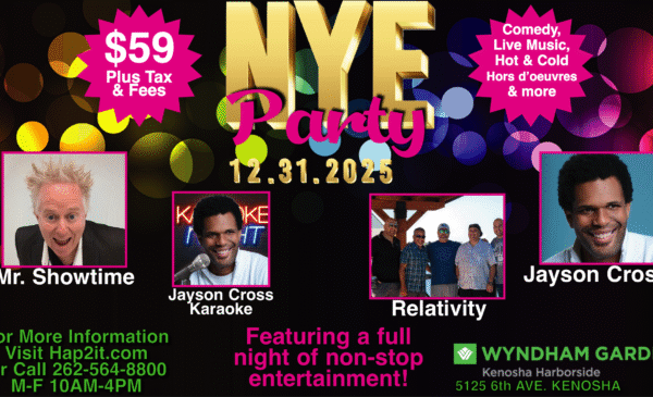 New Year’s Eve All In One Party: Dec 31 at 8PM