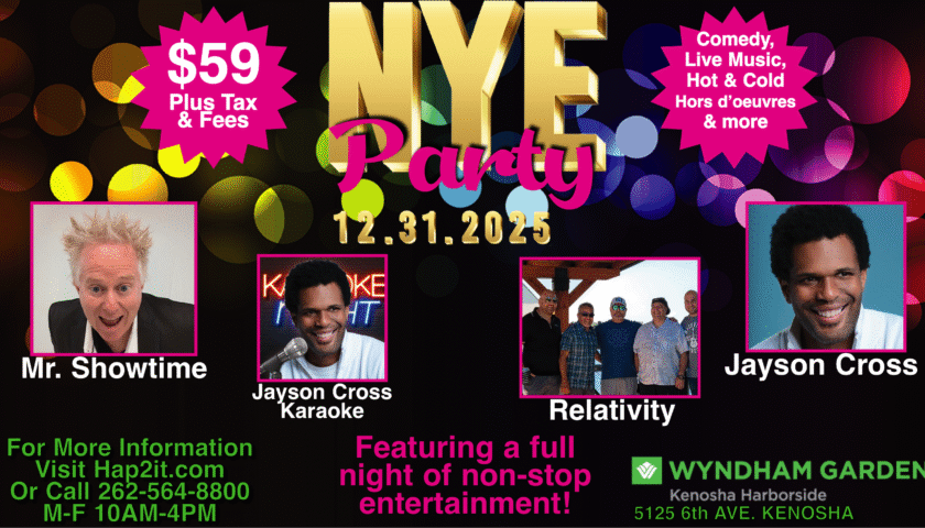 New Year’s Eve All In One Party: Dec 31 at 8PM