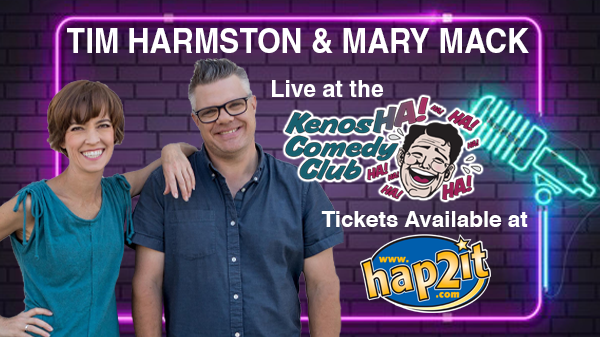 Mary Mack and Tim Harmston: August 19th & 20th at 8PM!