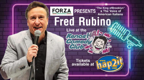 Fred Rubino: May 3 & 4 at 8PM