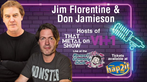 Jim Florentine & Don Jamieson with WIIL Rock’s Tom Kief: March 20 & 21 at 8PM