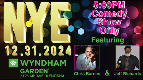 NYE Jeff Richards & Chris Barnes Show: Dec 31 at 5PM (comedy only)