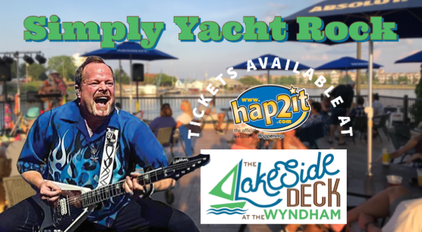 Simply Yacht Rock on The Lakeside Deck: June 11 at 2PM