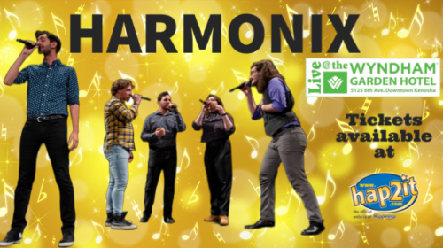 HARMONIX: Pop A Cappella June 9 at 7:30PM