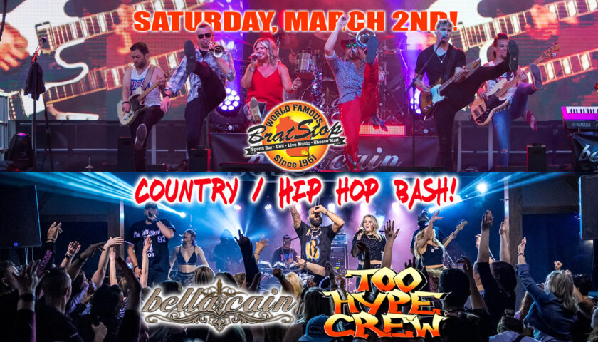 Country Hip Hop Bash Bella Cain and Too Hype Crew: March 2 at 8PM