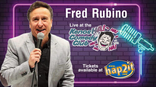 Fred Rubino: August 16 & 17 at 8PM