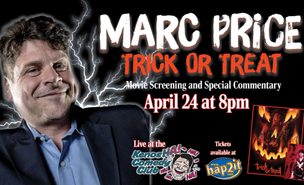 Trick or Treat Movie Screening with Marc Price April 24 at 8PM