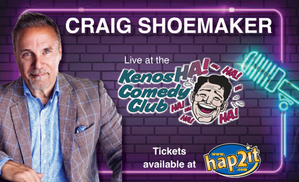 Craig Shoemaker: August 14 & 15 at 8PM