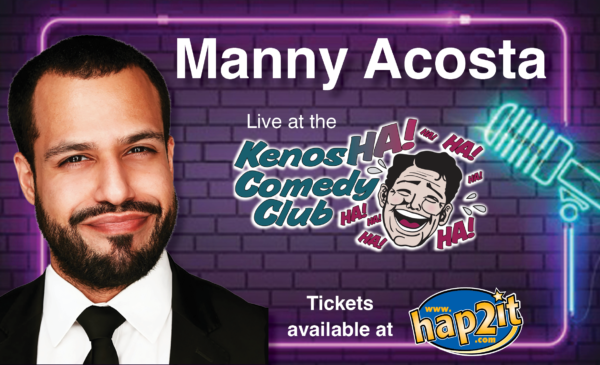 Manny Acosta: June 5 & 6 at 8PM