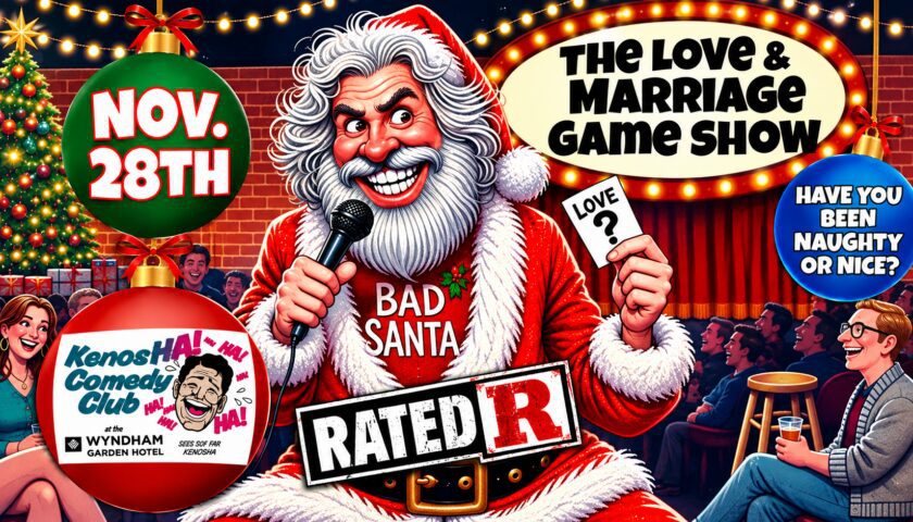 Bad Santa hosts Love & Marriage Game Show